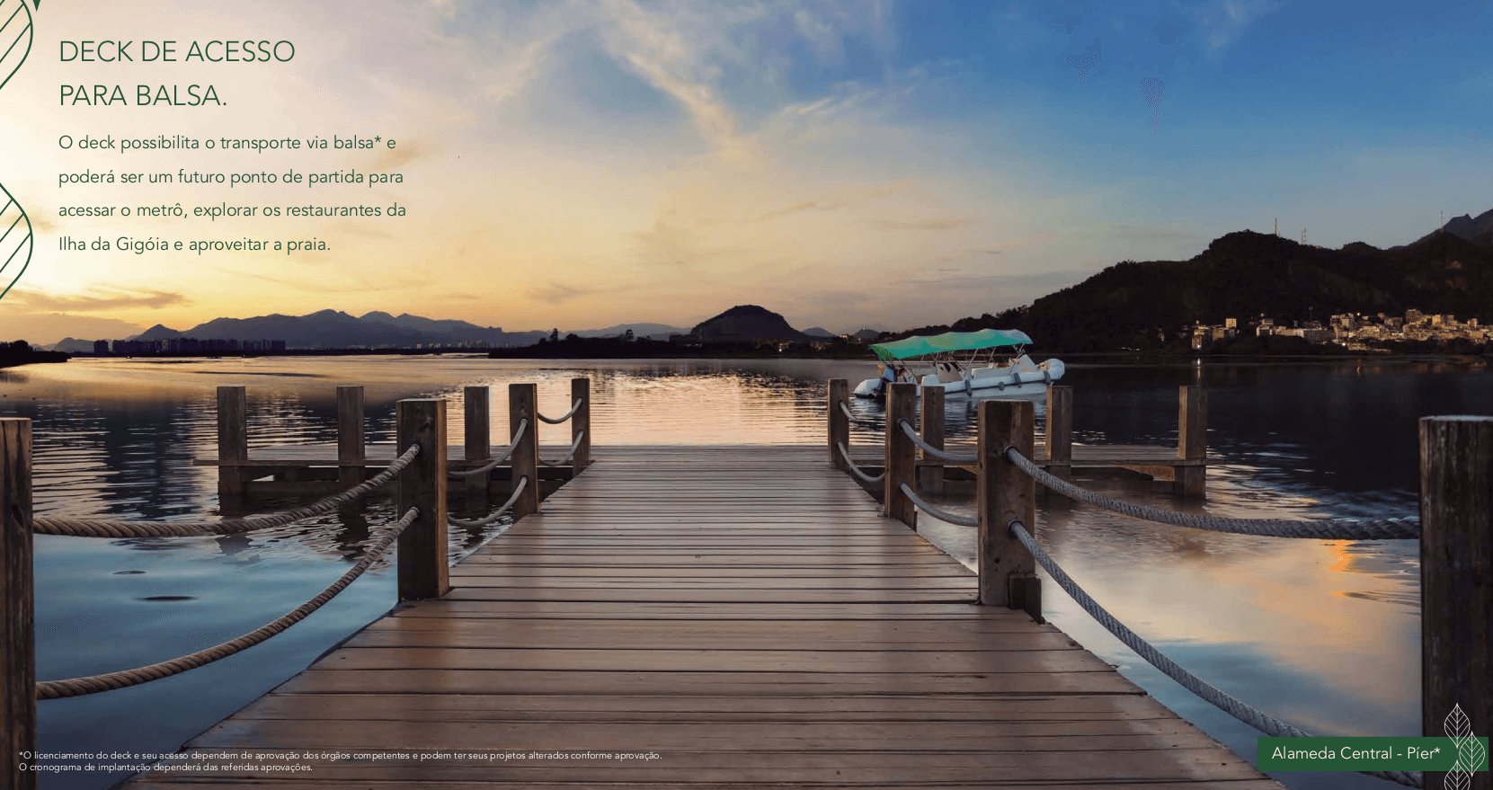 Fachada moderna do Green Park Barra na Barra da Tijuca